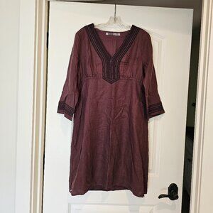 Athleta Linen Dress, size M, EUC